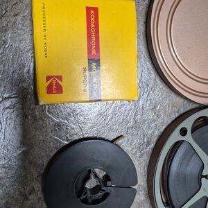 Kodak Kodachrome Super 8 Film with Yellow and Red Box